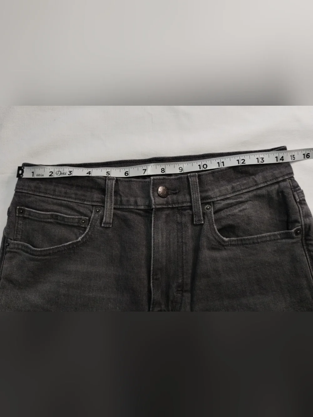 J. Crew Flex Men Slim Jeans in Charcoal Gray Size (28X30)